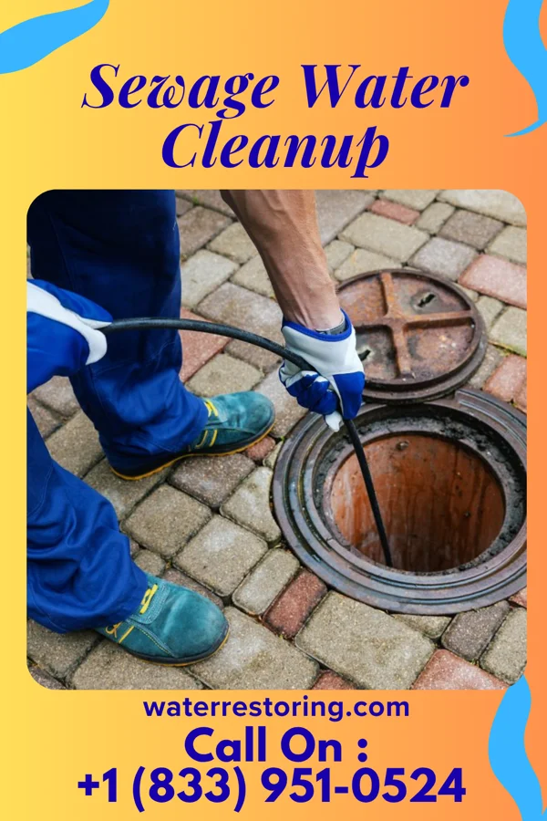 Sewage Water Cleanup in Ramapo College of New Jersey, NJ